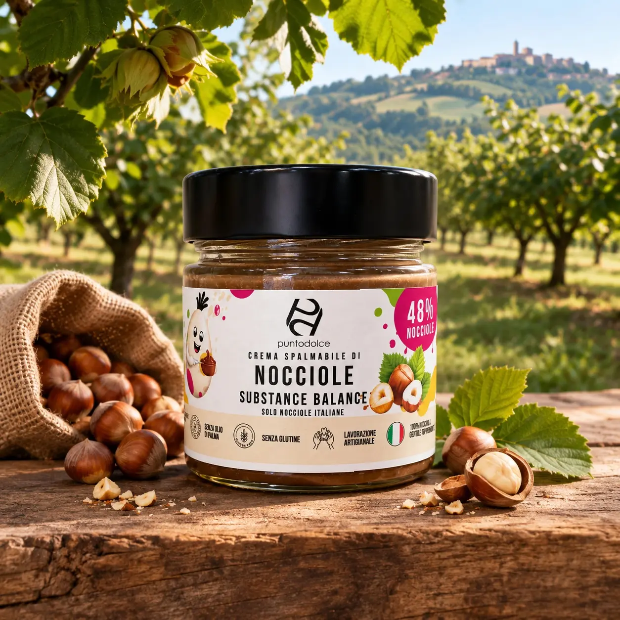 Crema spalmabile alle nocciole 48% - immagine 2