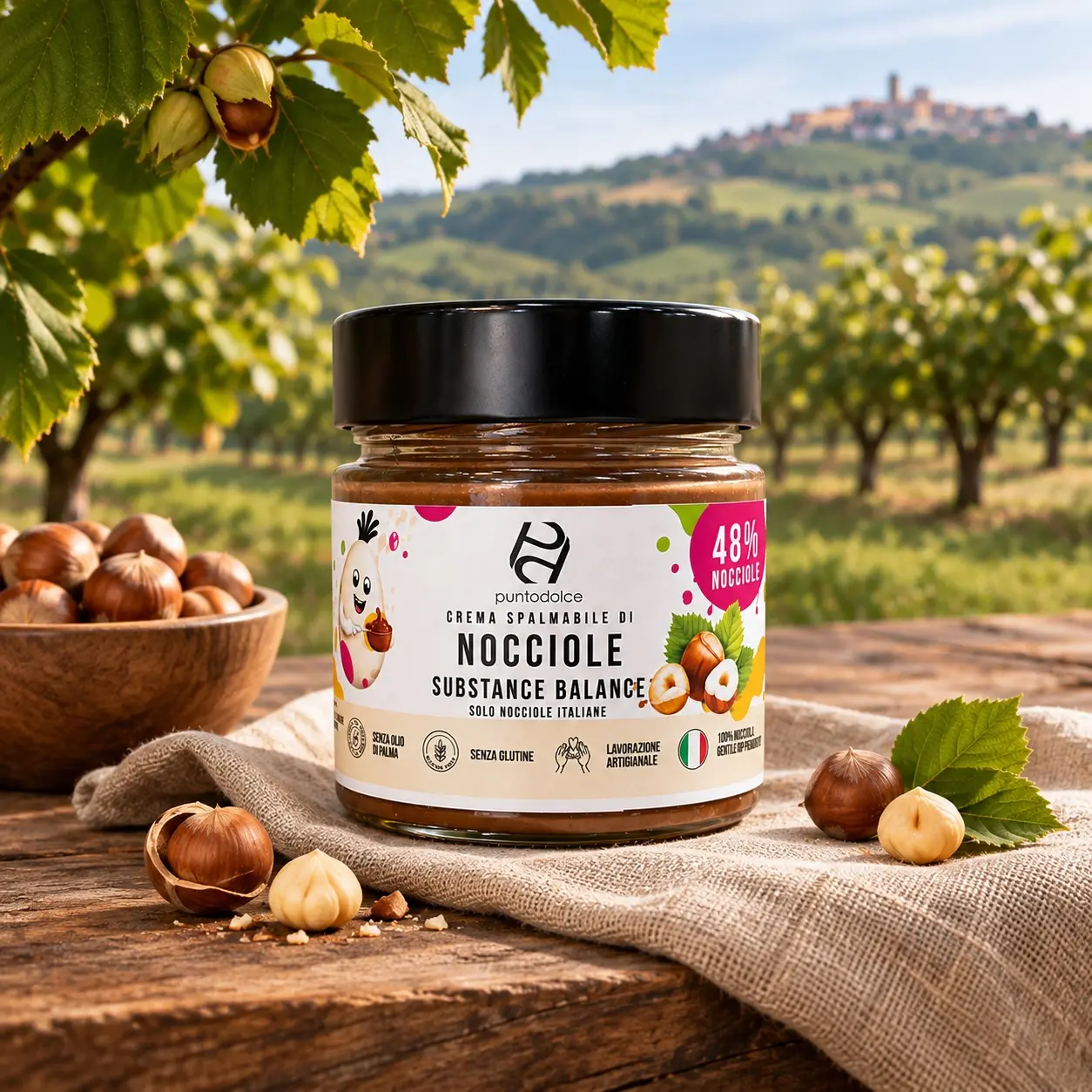 Crema spalmabile alle nocciole 48% - immagine 3