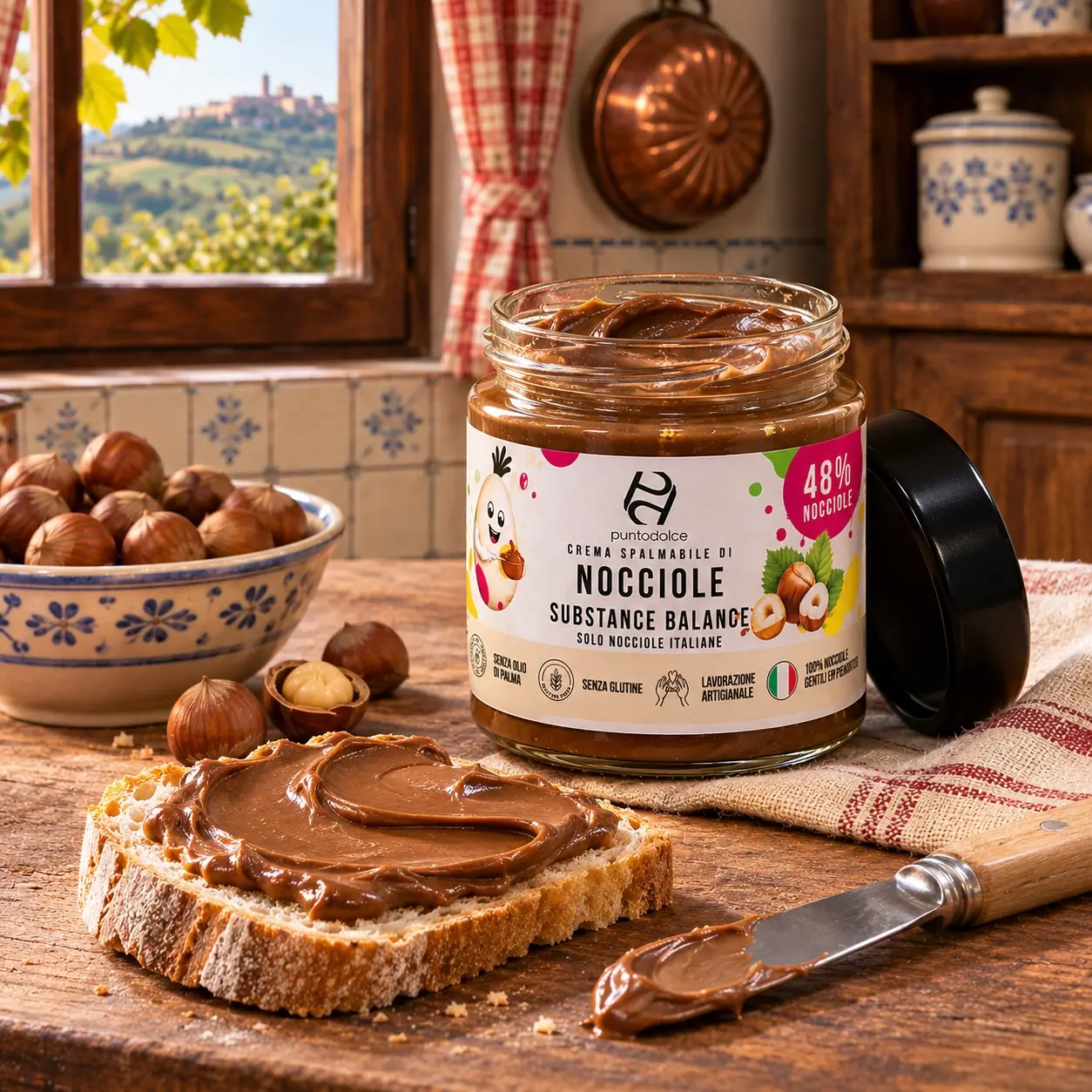 Crema spalmabile alle nocciole 48% - immagine 4