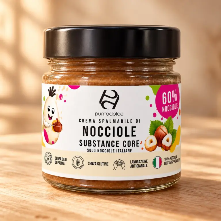 Crema spalmabile alle nocciole 60%