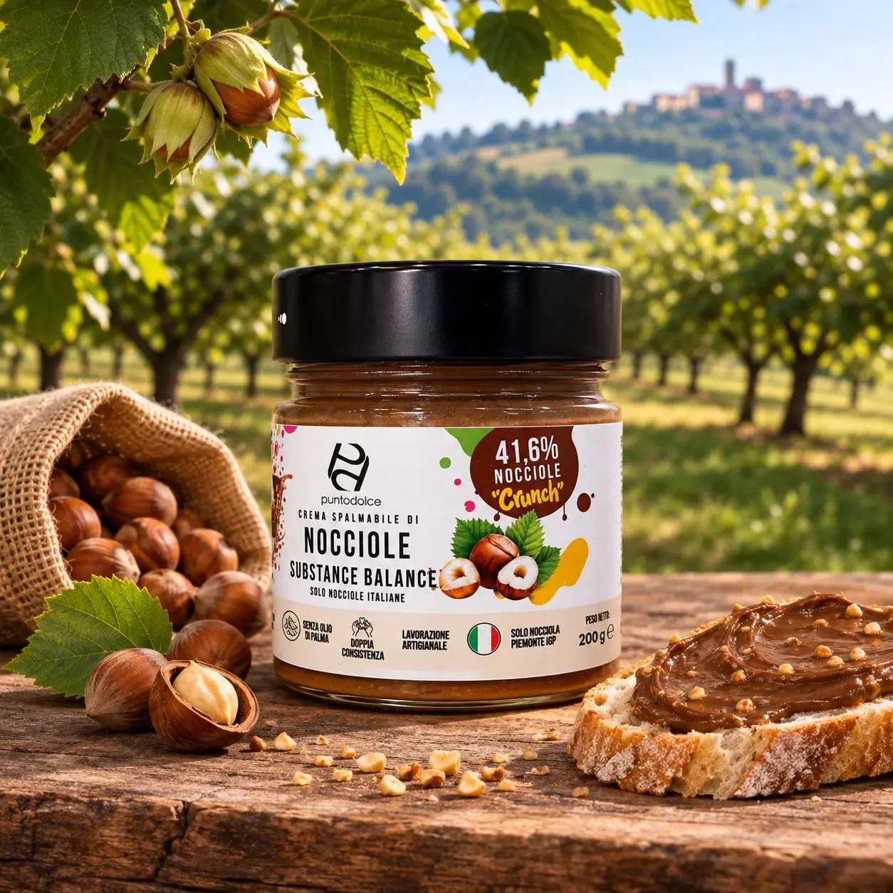 Crema spalmabile alle nocciole Crunch - immagine 2