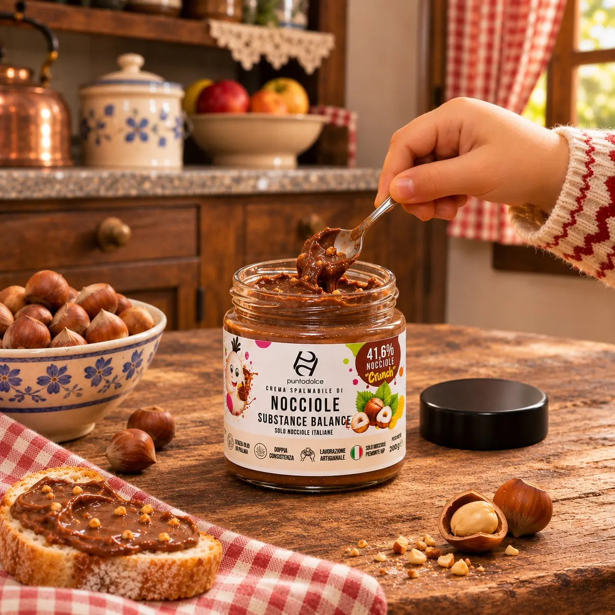 Crema spalmabile alle nocciole Crunch - immagine 3