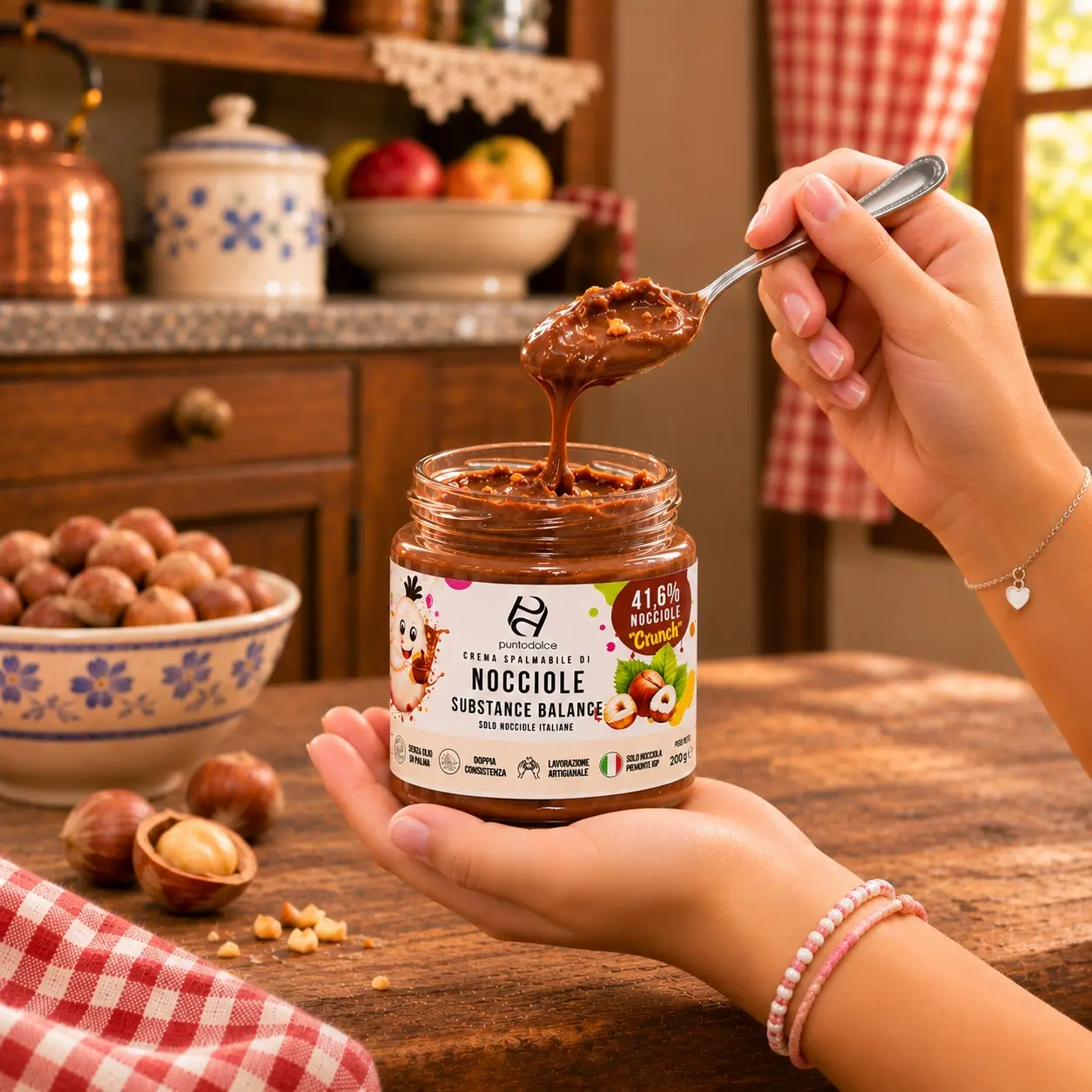 Crema spalmabile alle nocciole Crunch - immagine 4