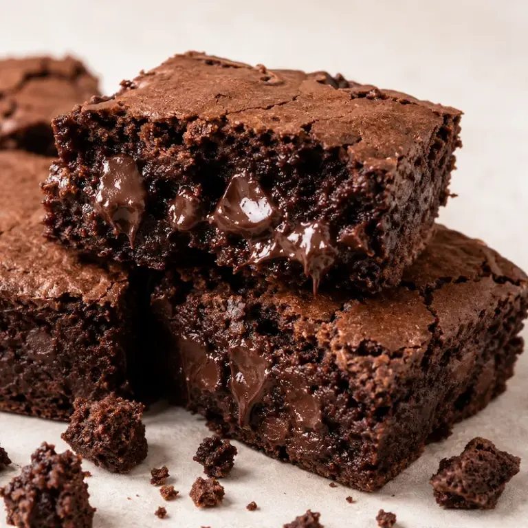 Brownies Artigianali Con Gocce di Cioccolato Fondente 500 g