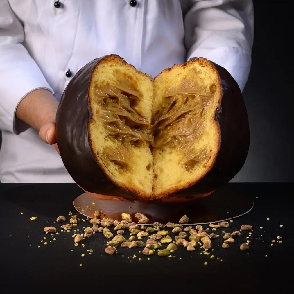 Panettone Dubai chocolate