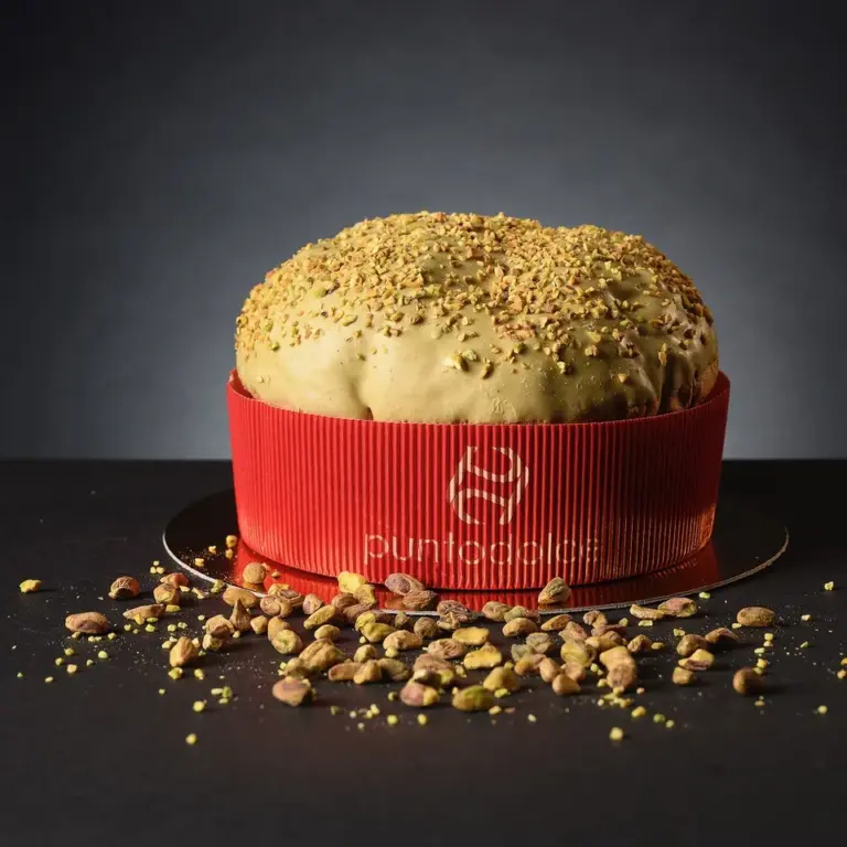 Panettone pistacchio m’briaco