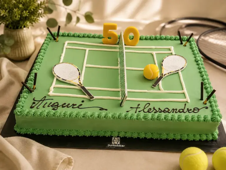 Racchette in Verde — Compleanno